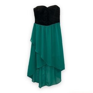 Charlotte Russe Strapless Hi-Lo‎ Dress M Medium